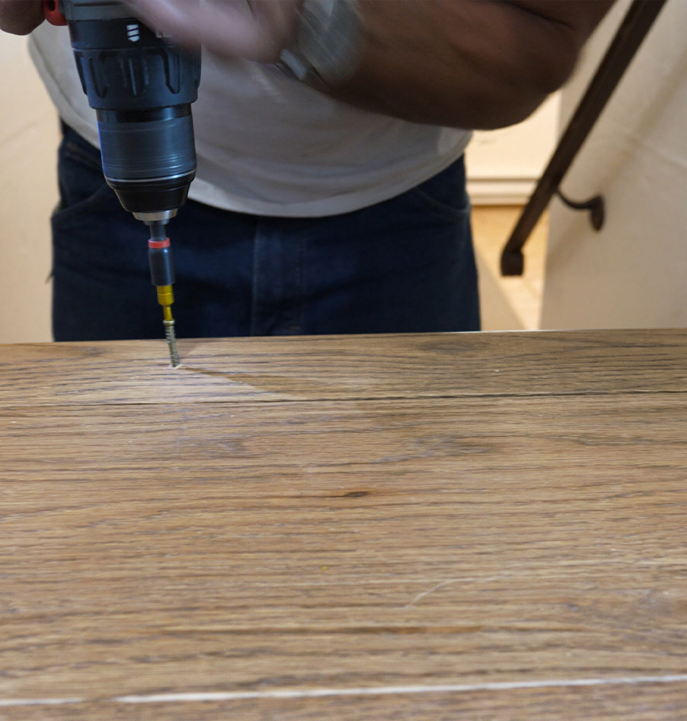 3/8"  Flush Stair Nose Molding (Click & Lock)