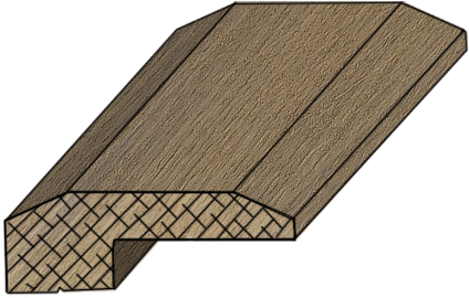 3/8" Threshold Molding (Click & Lock)