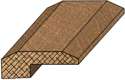 3/8" Threshold Molding (Click & Lock)