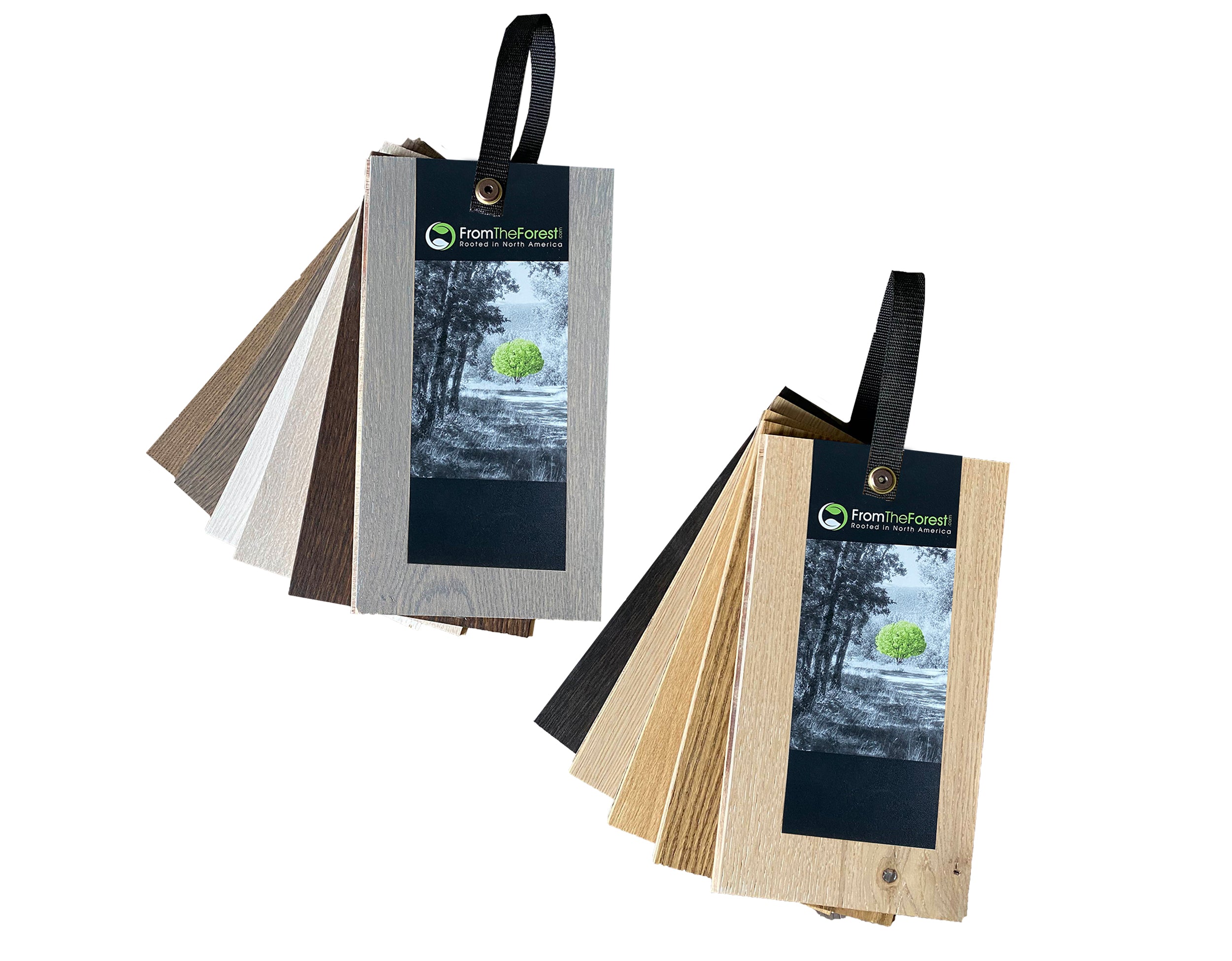 Strap Set: Woodland Treasures 5/8 in. x 7.5 in. x 95.5 in. Engineered Hardwood Flooring (11 Colors)