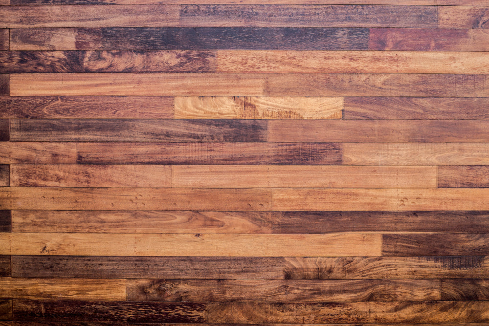 Dark wood on the parquet surface wood surface.