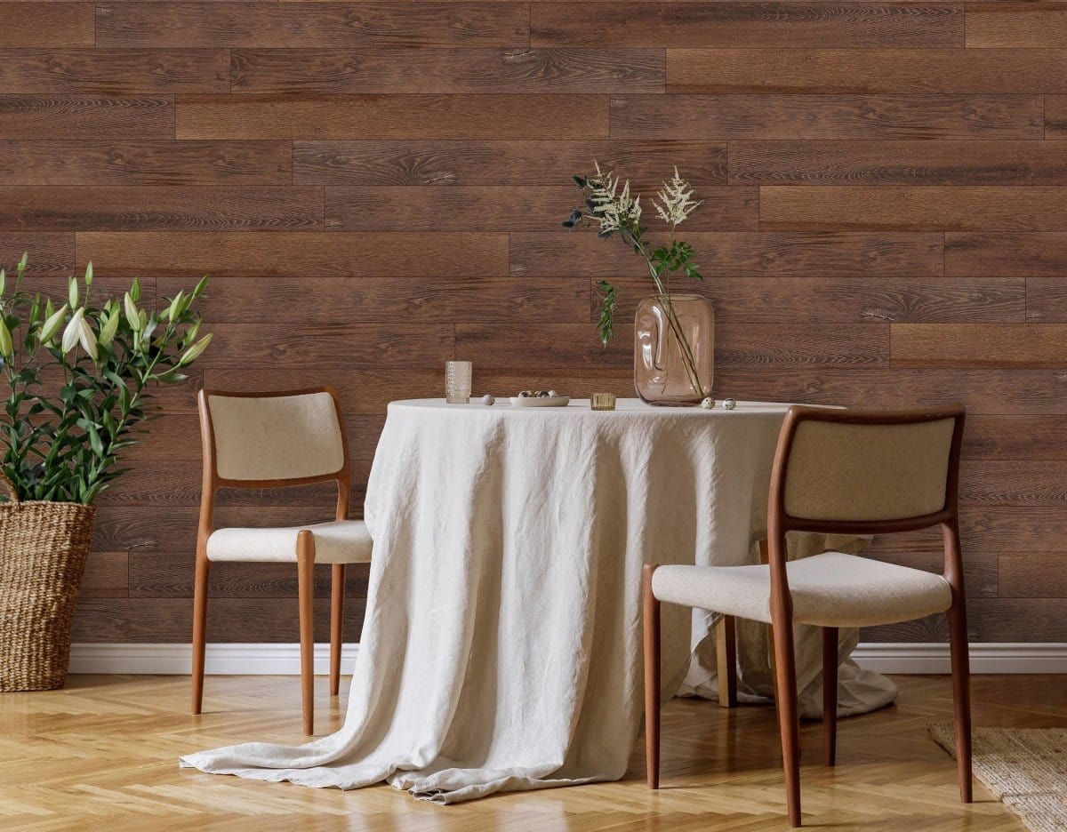 Originals 1/4 in x 5.1 in. Real Wood Easy Install Wall Panels