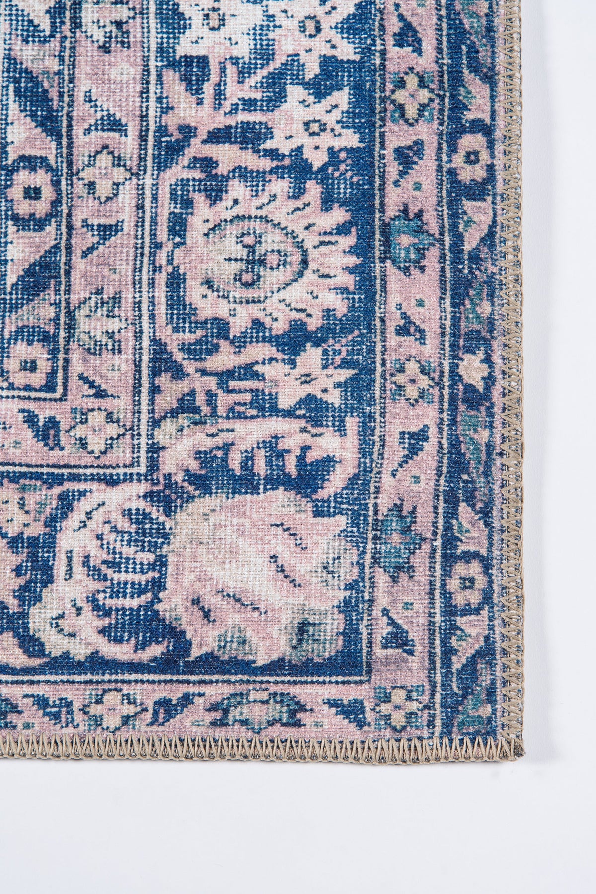 Afshar Traditional Pink Medallion Rug – From The Forest, LLC