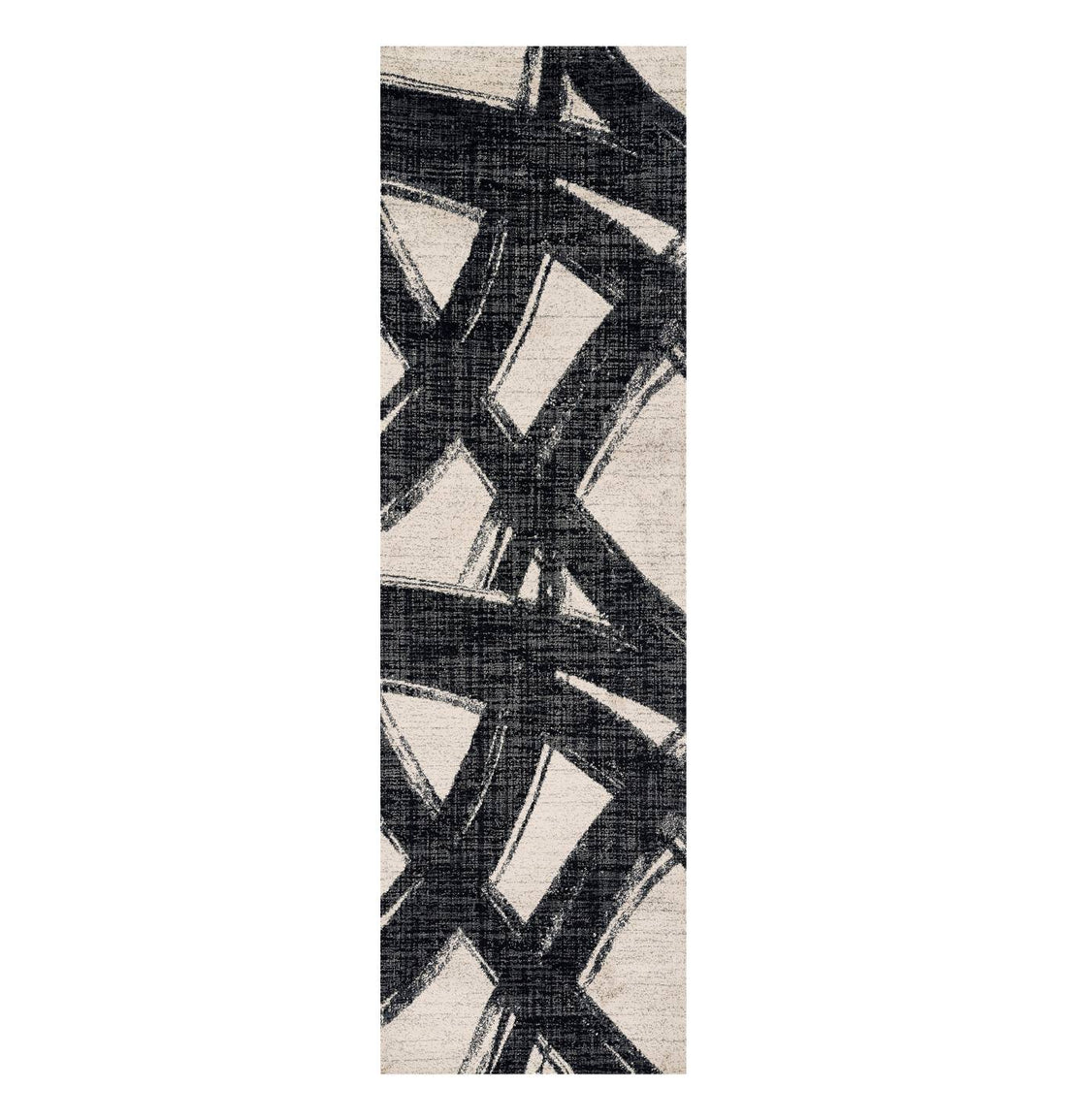 Noho NO-02 Chic Black And White Ivory Rug