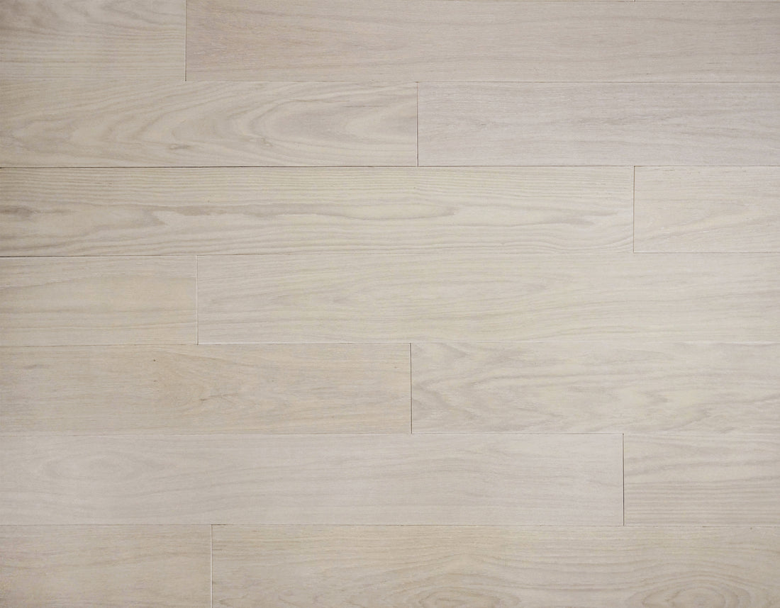 Limited Edition Collection 12&quot; Sample - Creased Ivory White Oak